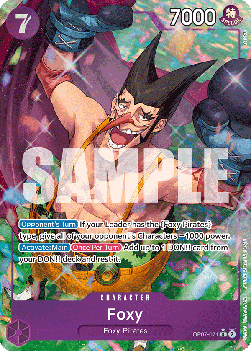 Foxy - 500 Years in the Future - OP07-071 (Alt Art)