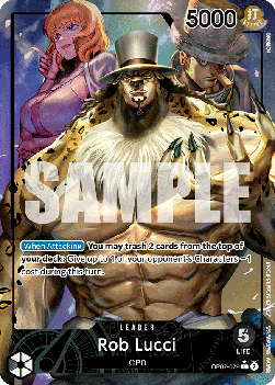 Rob Lucci - 500 Years in the Future - OP07-079 (Alt Art)