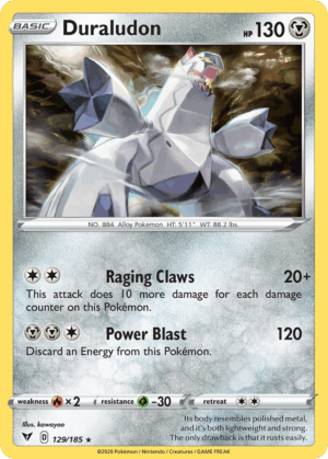 Duraludon - Vivid Voltage - 129/185 (Holo)