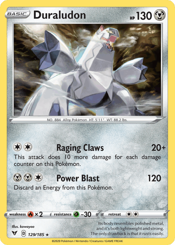 Duraludon - Vivid Voltage - 129/185 (Holo)