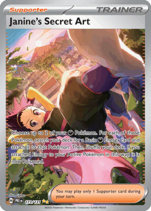 Janine's Secret Art - Prismatic Evolutions - 173/131
