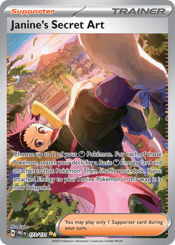 Janine's Secret Art - Prismatic Evolutions - 173/131