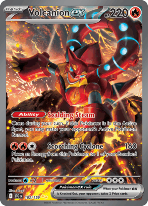 Volcanion ex - Journey Together - 182/159