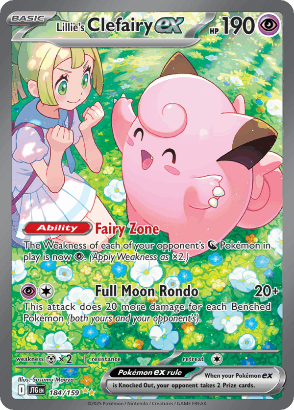 Lillie's Clefairy ex - Journey Together - 184/159