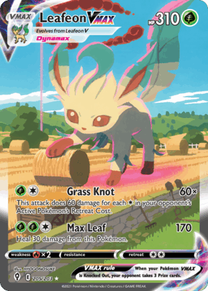 Leafeon VMAX - Evolving Skies - 205/203