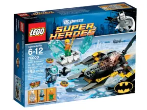 Lego DC Universe Super Heroes Arctic Batman vs Mr Freeze: Aquaman on Ice Set 76000
