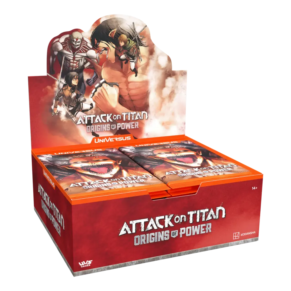 Attack on Titan - Origins of Power Booster box
