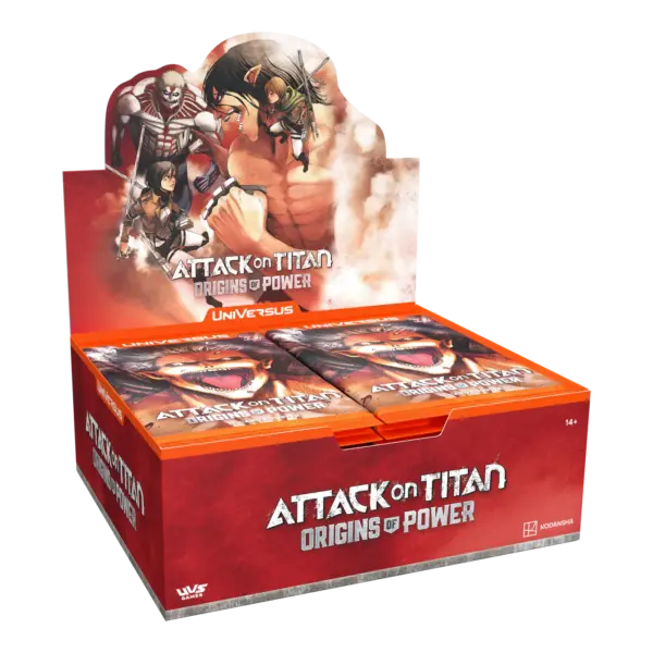 Attack on Titan - Origins of Power Booster box