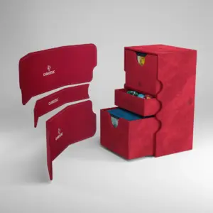 Game Genic Stronghold 200+ XL Deck Box - Red