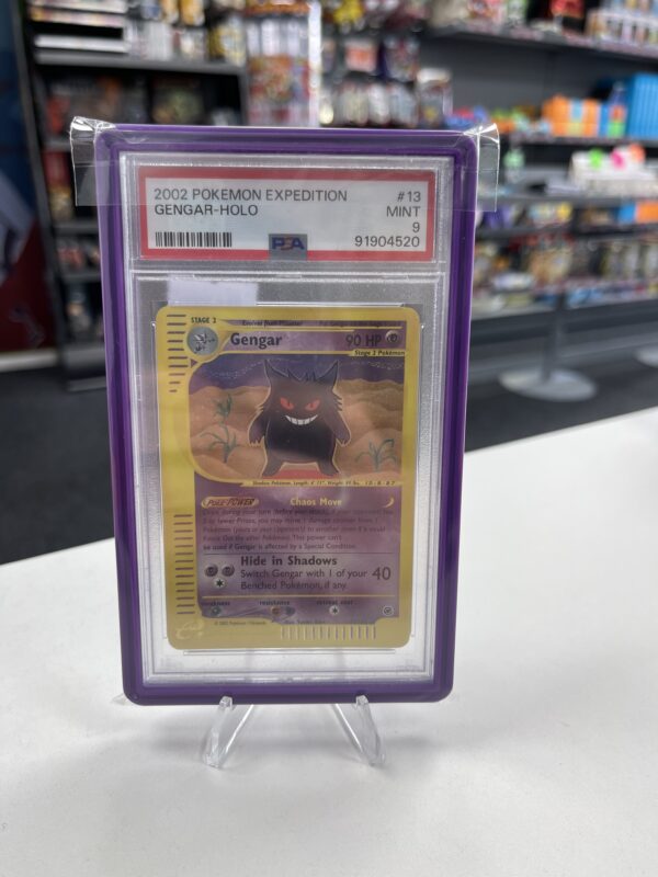 Pokémon Expedition Gengar - Holo 13/165 - PSA 9