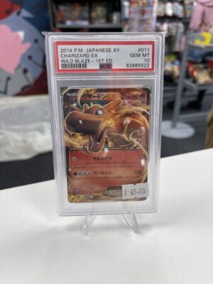 Pokémon Wild Blaze 1st Edition Charizard ex - PSA 10 (Japanese)