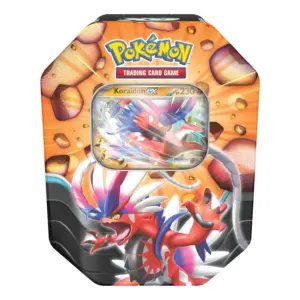 Pokémon TCG Slashing Legends Tin - Koraidon ex