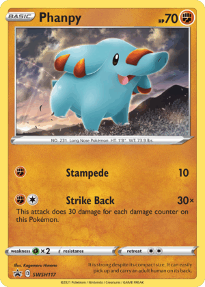 Phanpy - SWSH Black Star Promos - SWSH117/307