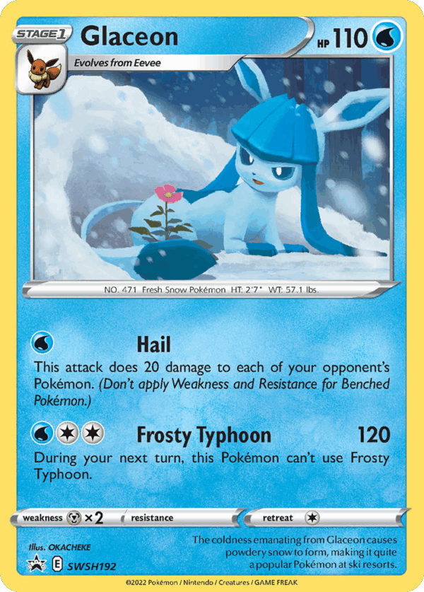 Glaceon - SWSH Black Star Promos - SWSH192/307