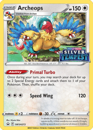 Archeops - SWSH Black Star Promos - SWSH272/307