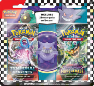 Pokémon Back To School 2024 - Double Blister and Eraser Set (Gengar)