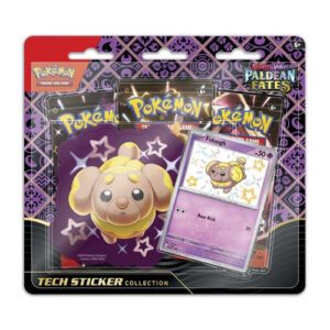 Pokémon TCG Scarlet & Violet Paldean Fates Tech Sticker Collection - Fidough & Greavard & Maschiff