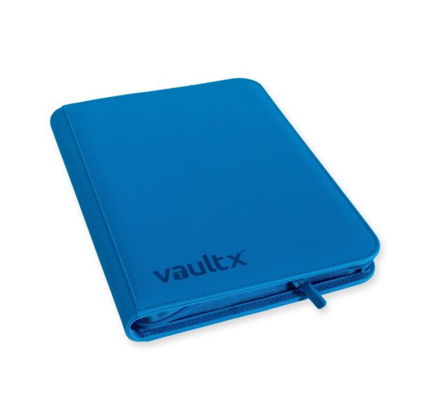 Vault X Exo-Tec 9-Pocket Zip Binder - Neon Blue - Image 3