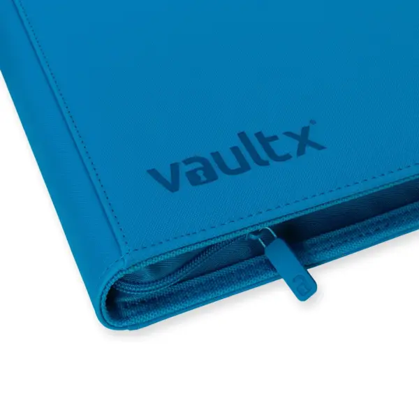Vault X Exo-Tec 9-Pocket Zip Binder - Neon Blue - Image 4