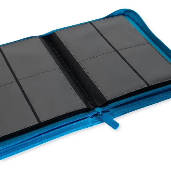Vault X Exo-Tec 4-Pocket Zip Binder - Neon Blue - Image 4
