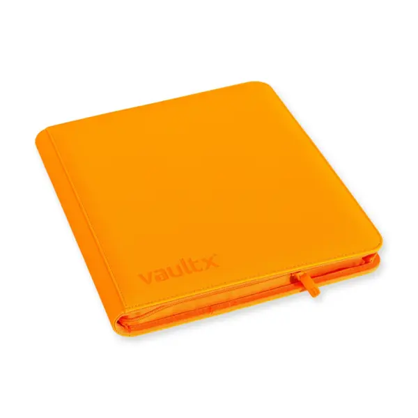 Vault X Exo-Tec 12-Pocket Zip Binder - Neon Orange - Image 3