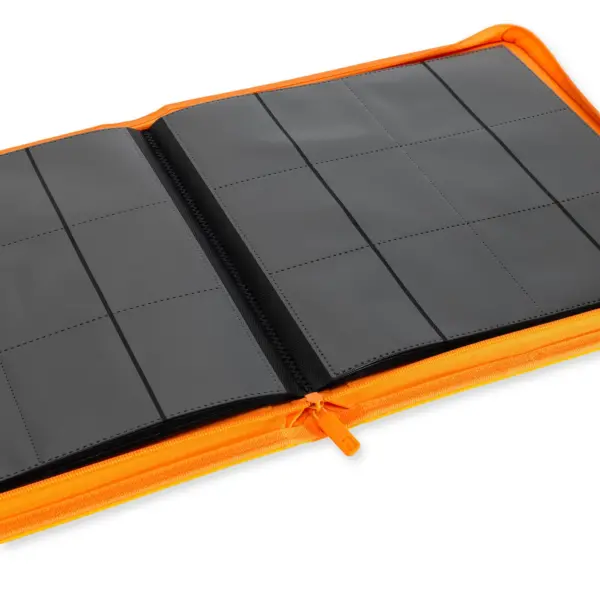 Vault X Exo-Tec 12-Pocket Zip Binder - Neon Orange - Image 5