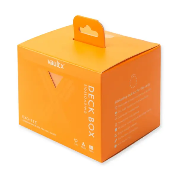 Vault X Sideloading Deck Box - Neon Orange - Image 7