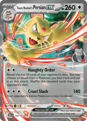 Team Rocket's Persian ex - Destined Rivals - 150/182