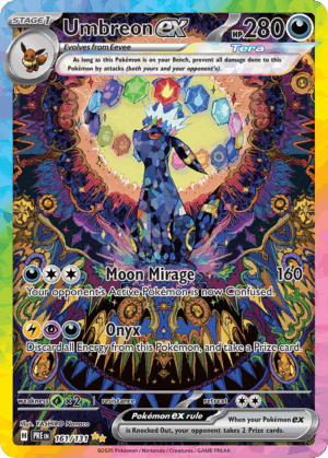 Umbreon ex - Prismatic Evolutions - 161/131