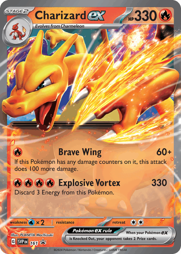 Charizard ex - Scarlet & Violet Black Star Promos - 161/165