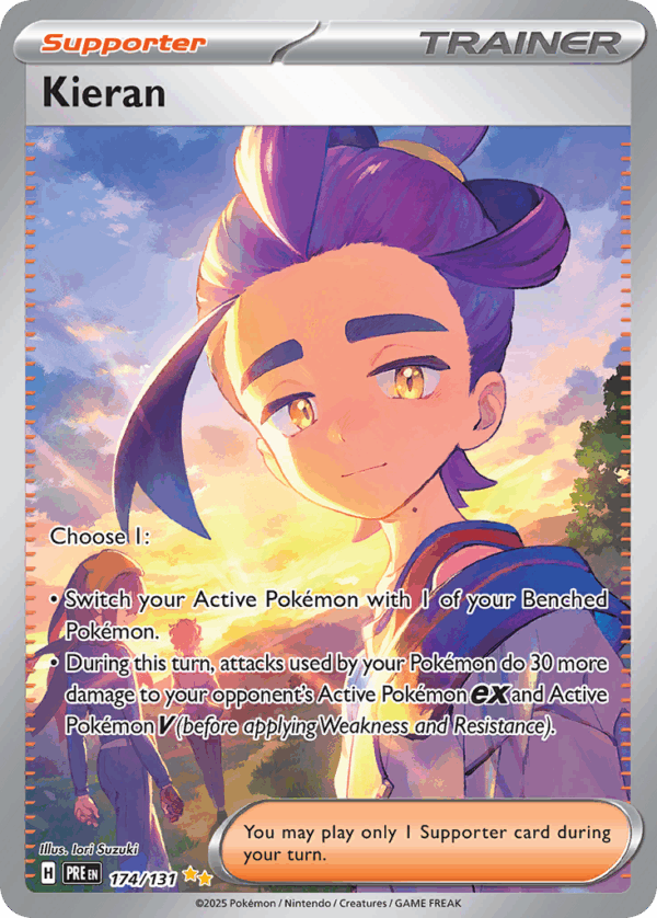 Kieran - Prismatic Evolutions - 174/131