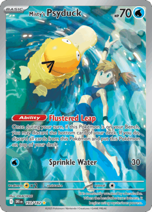 Misty's Psyduck - Destined Rivals - 193/182