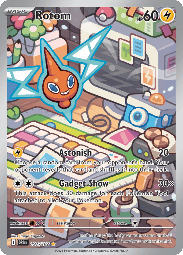 Rotom - Destined Rivals - 197/182
