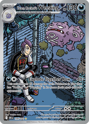 Team Rocket's Weezing - Destined Rivals - 199/182