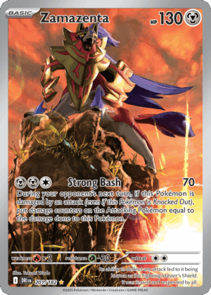 Zamazenta - Destined Rivals - 201/182