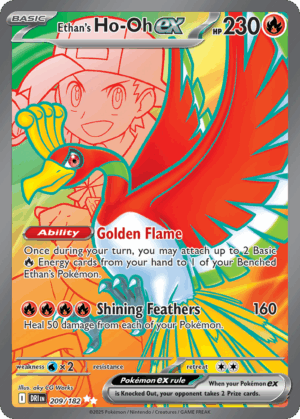 Ethan's Ho-Oh ex - Destined Rivals - 209/182