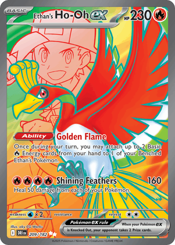 Ethan's Ho-Oh ex - Destined Rivals - 209/182