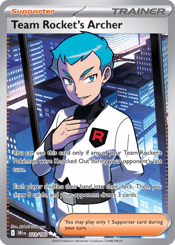 Team Rocket's Archer - Destined Rivals - 223/182