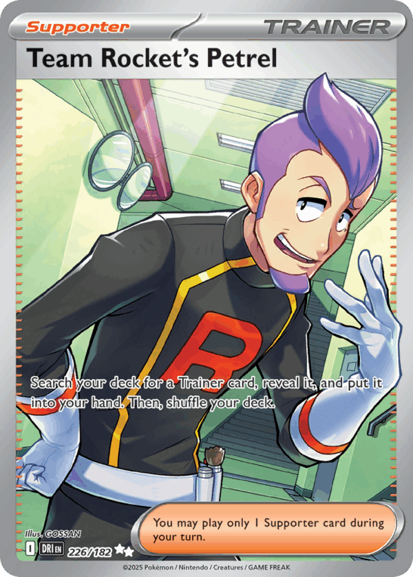 Team Rocket's Petrel - Destined Rivals - 226/182