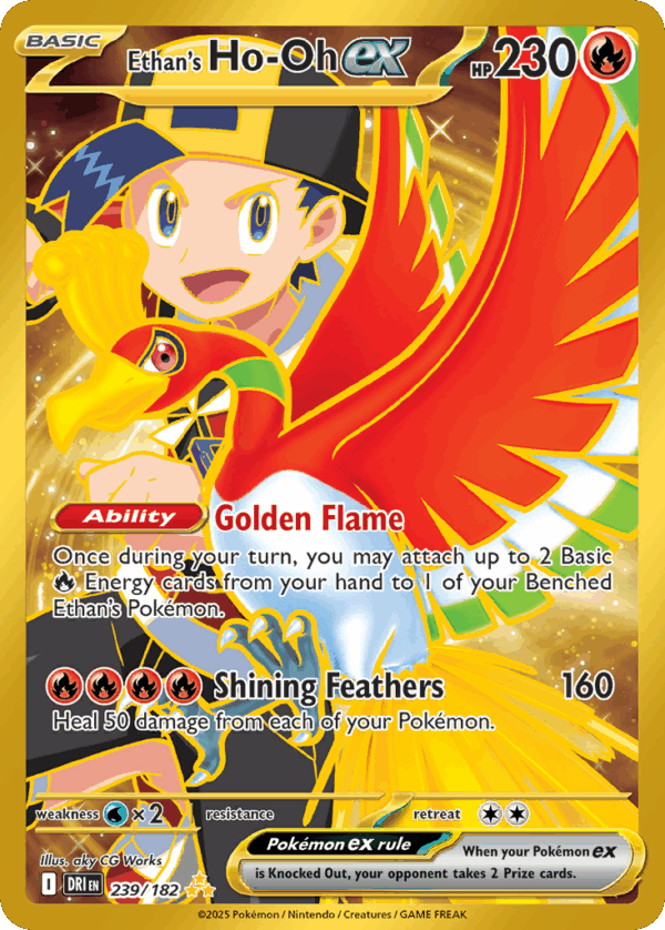 Ethan's Ho-Oh ex - Destined Rivals - 239/182