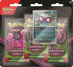Pokémon TCG Scarlet & Violet Shrouded Fable Triple Blister