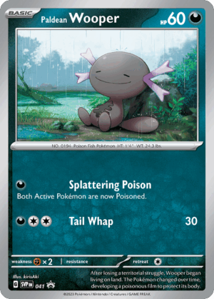 Paldean Wooper - Scarlet & Violet Black Star Promos - 041
