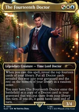 The Fourteenth Doctor (SLD 1583) - Foil - Secret Lair x Doctor Who