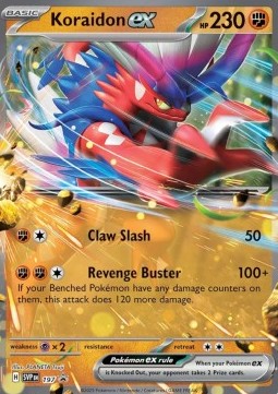 Koraidon ex - Scarlet & Violet Black Star Promos - SVP197
