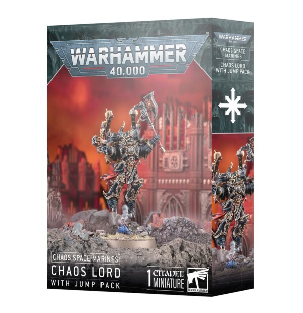 Warhammer 40,000: Chaos Space Marines - Chaos Lord with Jump Pack