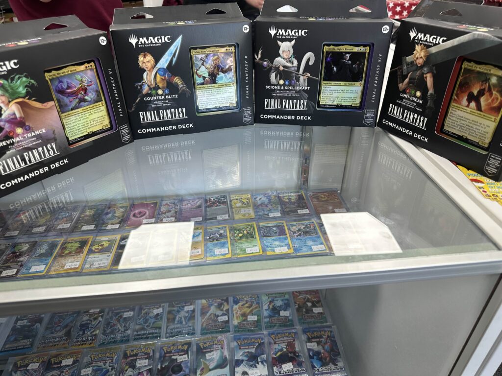 Magic the Gathering x Final Fantasy WLC (We Love Collectibles) product showcase