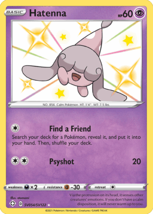 Hatenna - Shining Fates Shiny Vault - SV054/122