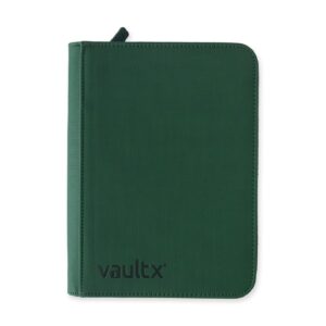 Vault X Exo-Tec 4-Pocket Zip Binder - Forest Green