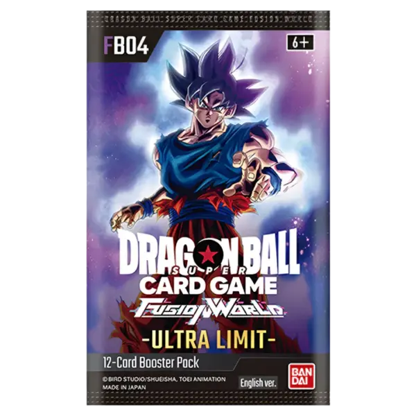 Dragon Ball Ultra Limit (FB04) Booster Pack - Fusion World