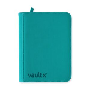 Vault X Exo-Tec 4-Pocket Zip Binder - Turqoise